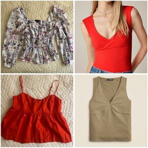 Bundle of Jcrew tops